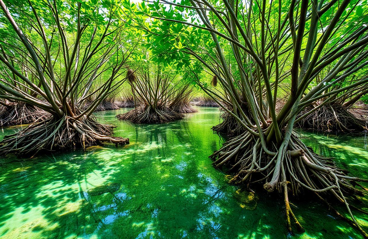 Mangrove restoration